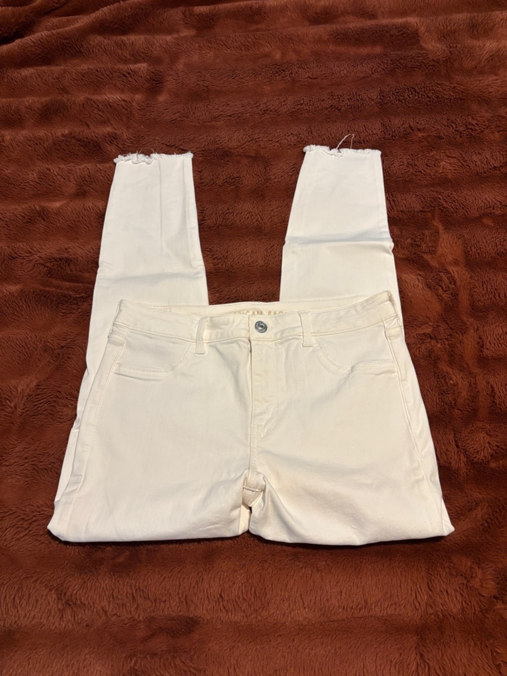 American Eagle Outfitters white Skinny Ankle Jeans